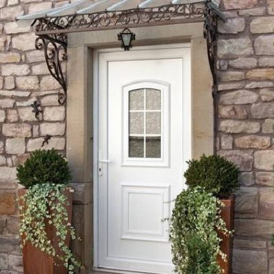 Porte d'entrée PVC sur mesure