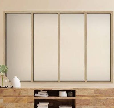 Verrière bois sur mesure